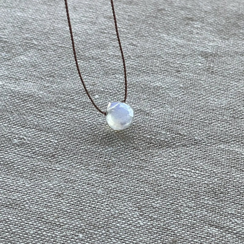 Rainbow Moonstone Necklace